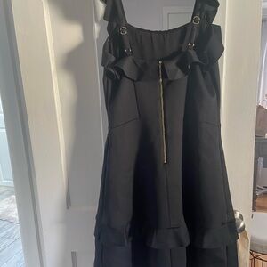 Lilly Pulitzer Black Ruffle Dress
